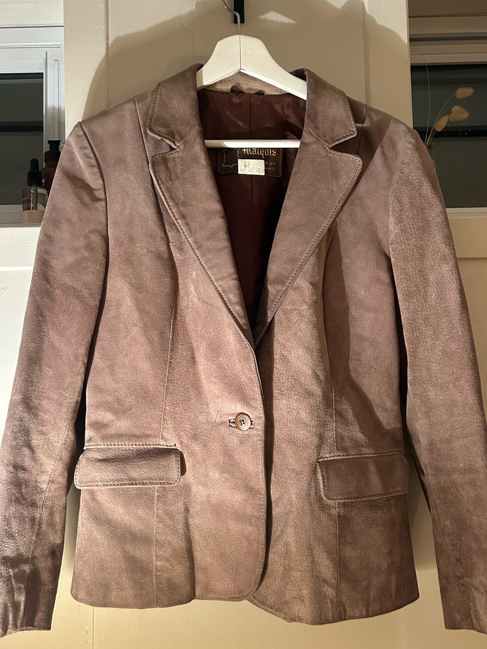 Women’s Vintage Suede Blazer